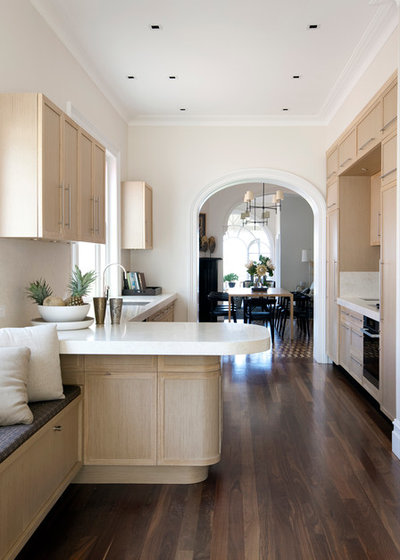 Transitional Kitchen by Brendan Wong Design