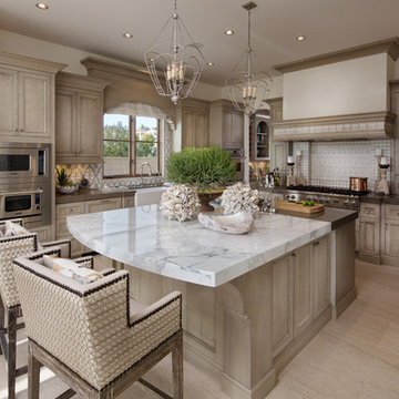 Coastal Kitchen and Breakfast Room
