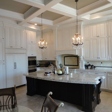 Coffered Ceiling - Placido Bayou, St. Petersburg