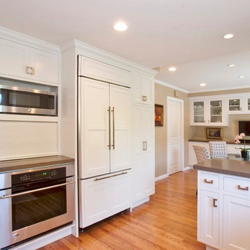 Cohesive Dining Room and Kitchen Design in Santa Cruz Remodel