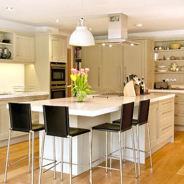 Collection of our fine painted kitchens and one modern sleek kitchen