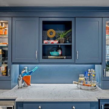 Colonial Blue Reface - Featured in House Beautiful Magazine