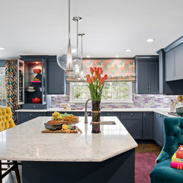 Colonial Blue Reface - Featured in House Beautiful Magazine