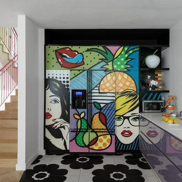 Color Modern House Interior