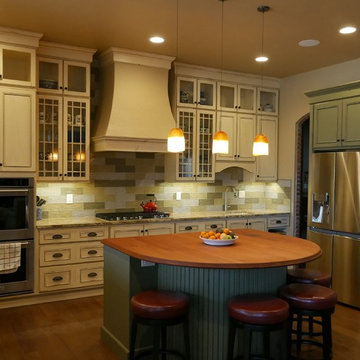 Colorado Springs Painted Kitchen