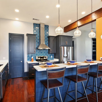 Colorful Character Kitchen Remodel