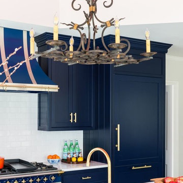 Colorful CT Kitchen, Trellis Home Design