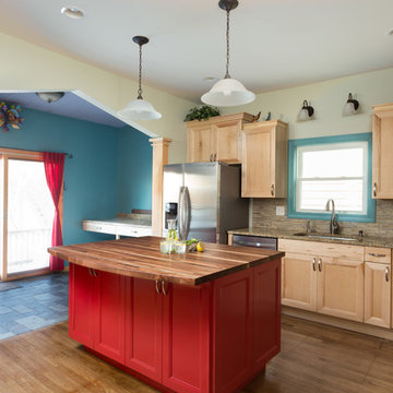 Colorful Eclectic Kitchen