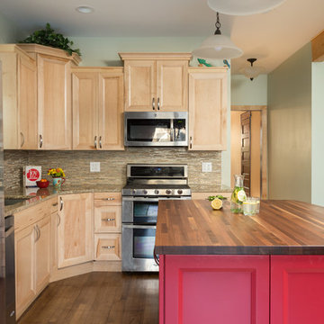 Colorful Eclectic Kitchen