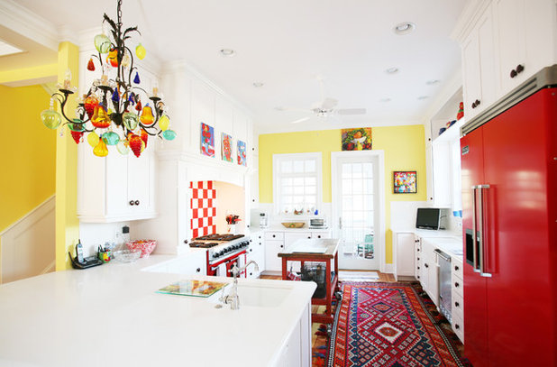 Eclectic Kitchen by Echelon Custom Homes
