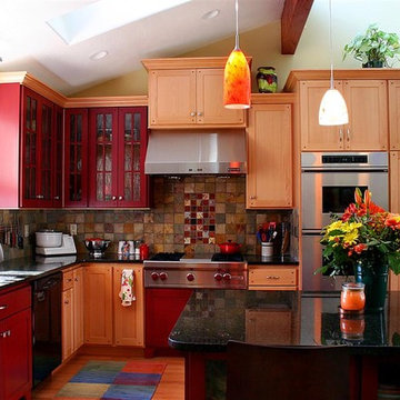 Colorful Playful Kitchen