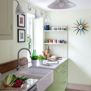 Colourful kitchen