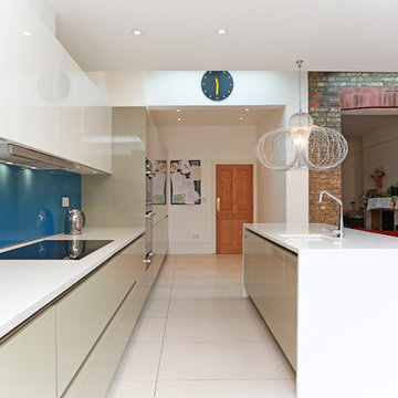 Colourful kitchen