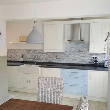 Combination Shaker & Tongue & Groove kitchen - third kitchen for same customer!