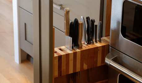 Soluciones prácticas para organizar los cuchillos en la cocina