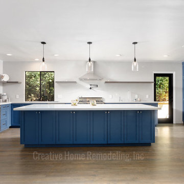 Complete Kitchen - Blue