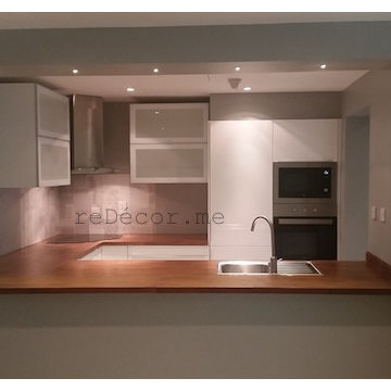 Complete kitchen remodelling and organising space