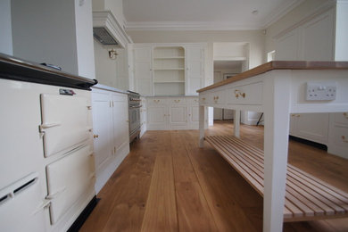 This is an example of a contemporary kitchen in Cambridgeshire.