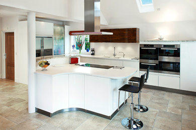 Photo of a contemporary kitchen in Buckinghamshire.