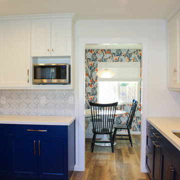 Concord Blue and White Kitchen