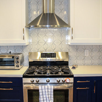 Concord Blue and White Kitchen
