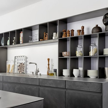 Concrete Cabinets - Industrial Chic