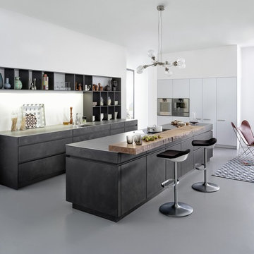 Concrete Cabinets - Industrial Chic