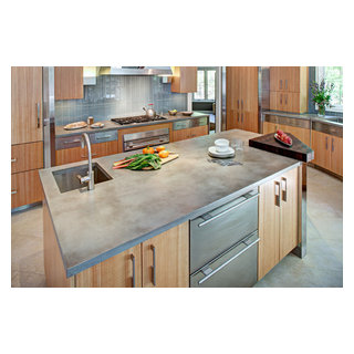 Concrete Vs Wood Kitchen Countertops – Trueform Concrete