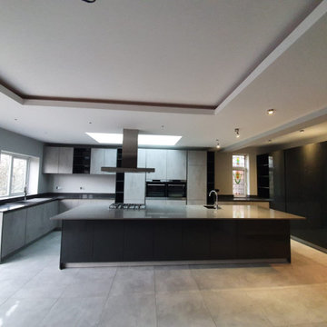 Concrete kitchen