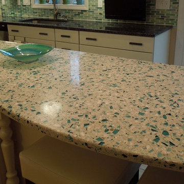 Concrete Recycled Counter