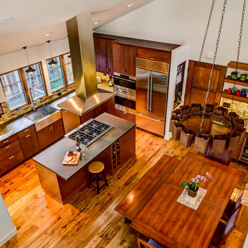 Contemporary Bamboo Kitchen-Designed By Kathy Smith