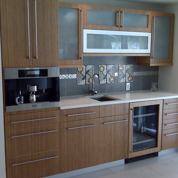 Contemporary Bamboo Kitchen