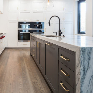 Contemporary Cabinetry in New Construction Home