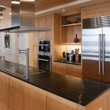Contemporary Cabinetry that Goes Against the Grain