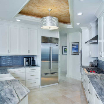 Contemporary Condominium Kitchen Remodel in Bonita Bay, FL