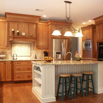 Contemporary Country Family Kitchen