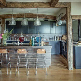 Inspiration for an eclectic kitchen in London.