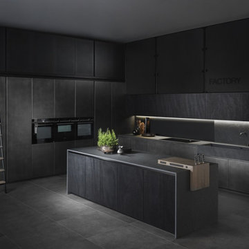 contemporary  Factory collection by Aster Cucine