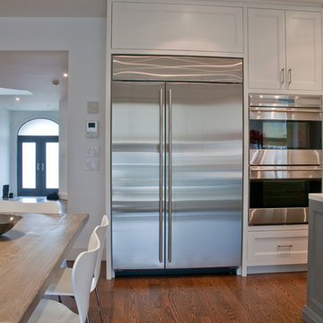 Contemporary Framed Kitchen