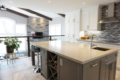 Kitchen - transitional kitchen idea in Toronto