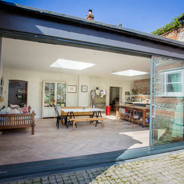 Contemporary Glass Extension, Hampshire