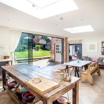 Contemporary Glass Extension, Hampshire