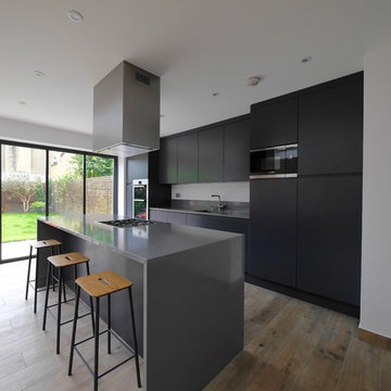 Contemporary Grey Kitchen, Hackney