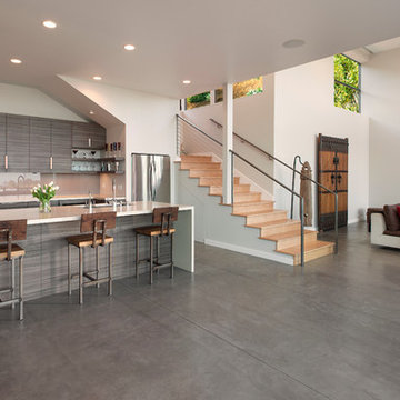 Contemporary Hillside Home