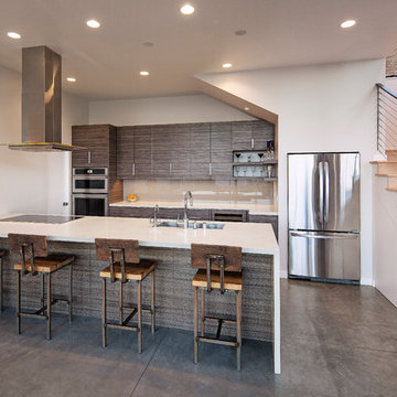 Contemporary Hillside Home