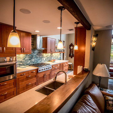 Contemporary home remodel with ADA accommodations