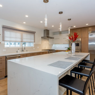Contemporary home remodeling