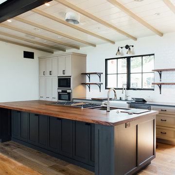 Contemporary Kitchen and Bath Remodel