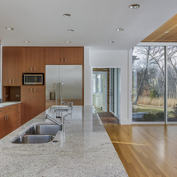 Contemporary Kitchen and Dining Room