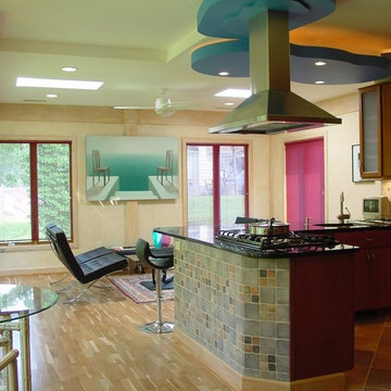 Contemporary Kitchen Cabin John MD